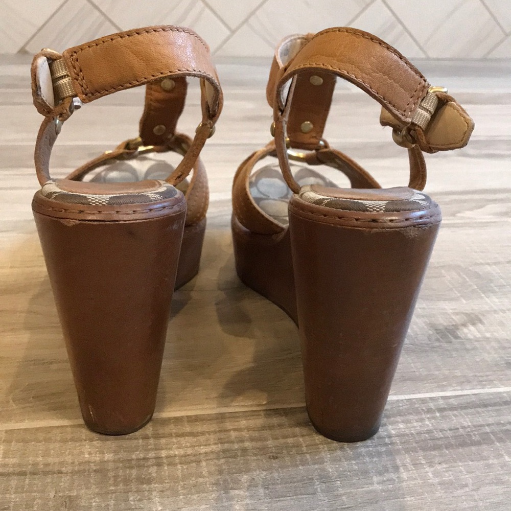 Coach wedges - Picture 3 of 4